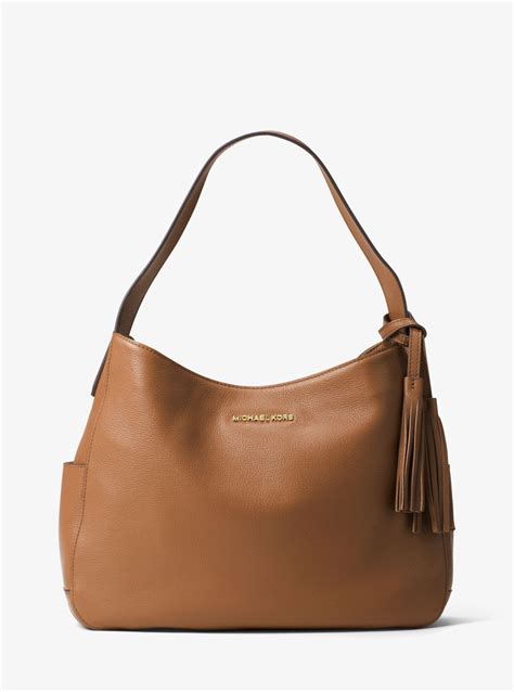 michael michael kors ashbury large leather shoulder bag|MICHAEL Michael Kors Ashbury Large Leather Shoulder Bag.